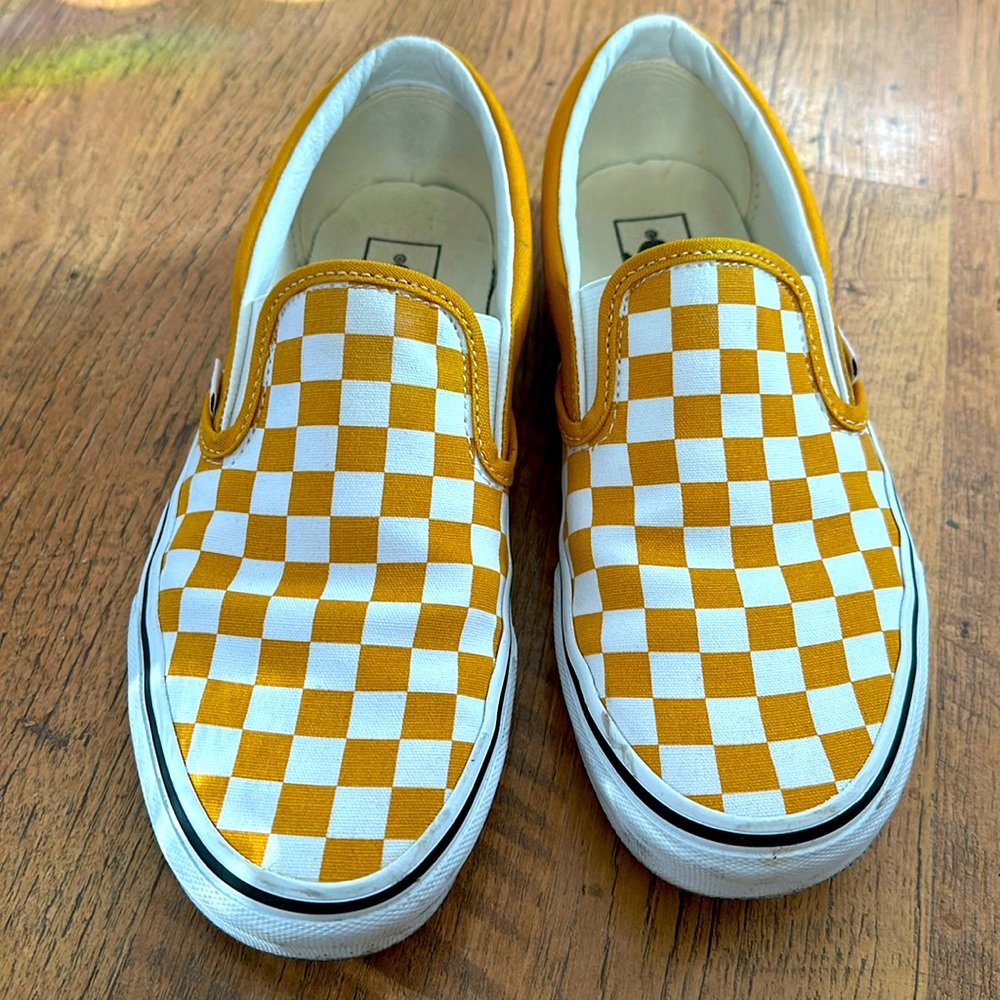 Checkered Vans